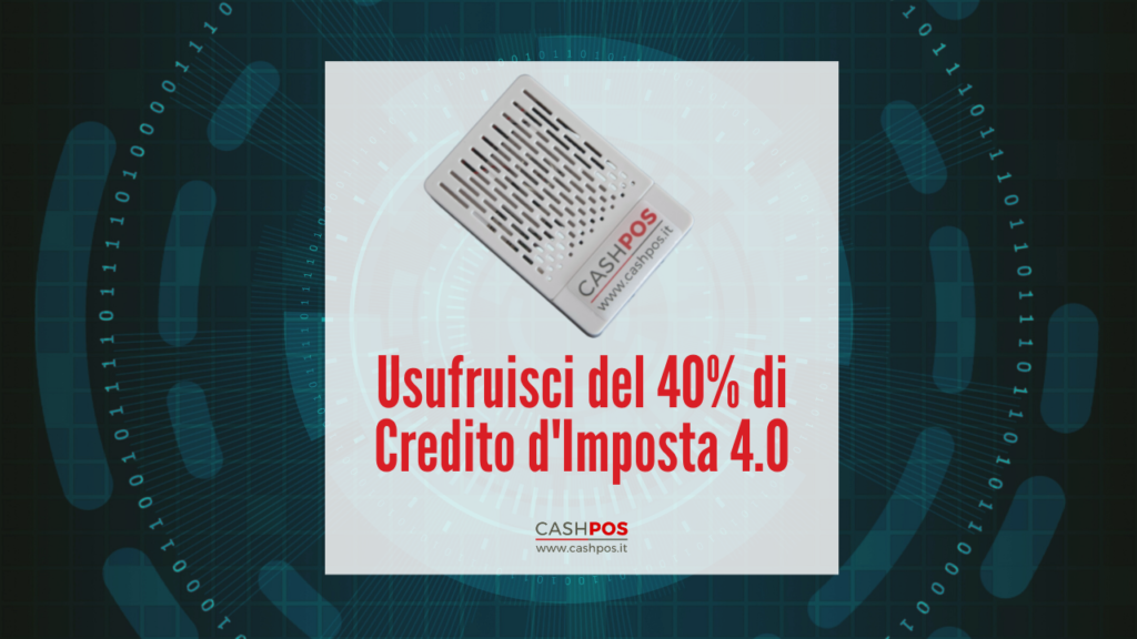 Box 4.0 - Usufruisci del 40% di credito d'imposta 4.0